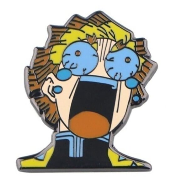 Demon Slayer: Kimetsu no Yaiba Zenitsu Agatsuma Screaming Face Enamel Pin - Picture 2 of 5